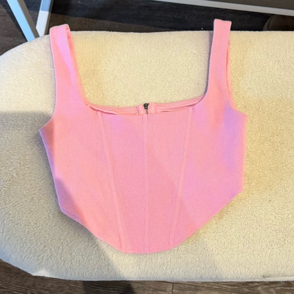 Princess Polly Pink corset top